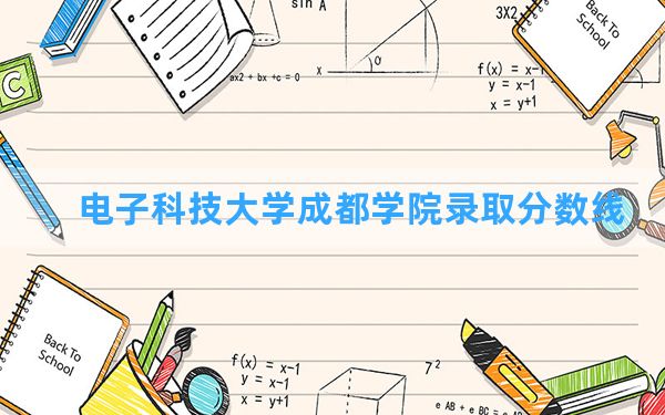 电子科技大学成都学院2024年在湖北录取分数线和最低位次排名？附近三年录取分数线